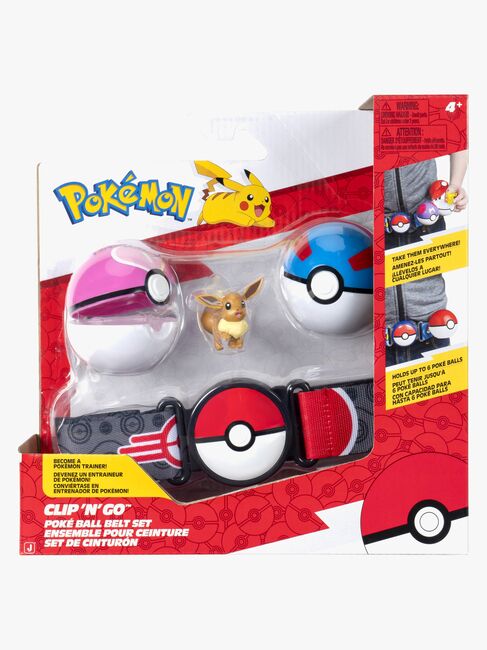 Pokémon Clip 'N' Go Legesæt Bælte Eevee