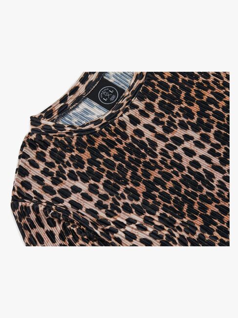 Luca & Lola Elettra Langærmet Top, Leopard