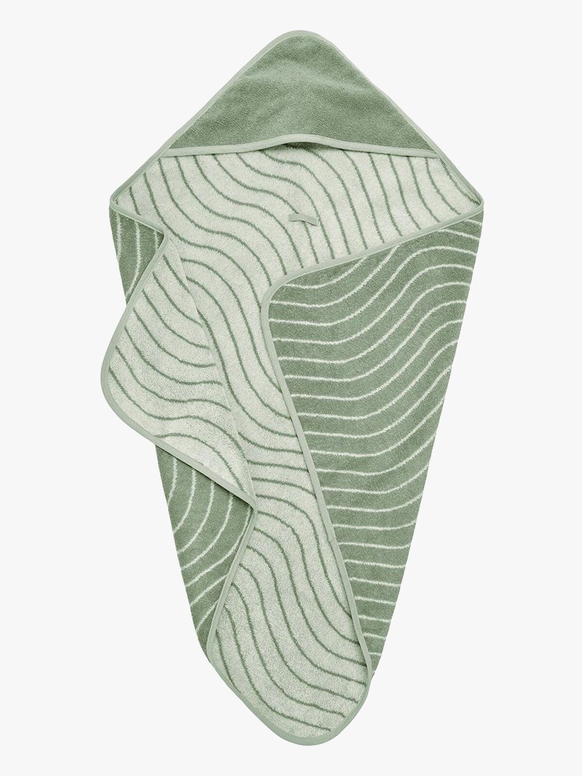 Leander Håndklæde med Hætte, Woodland Sage Green