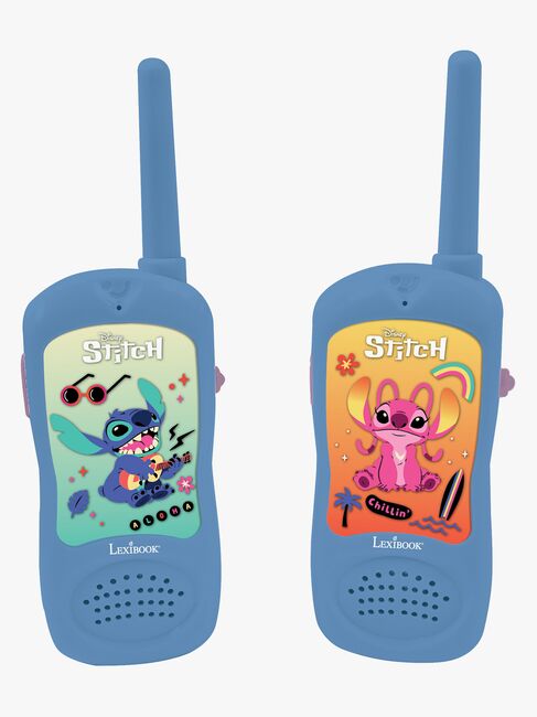 Disney Stitch Walkie Talkies & Lommelygte 120 m