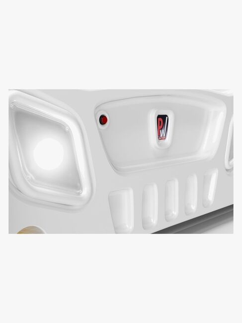 Cloudberry Castle Seng MAX 90x190, Hvid