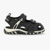 Leaf Runn Sandaler, Sort