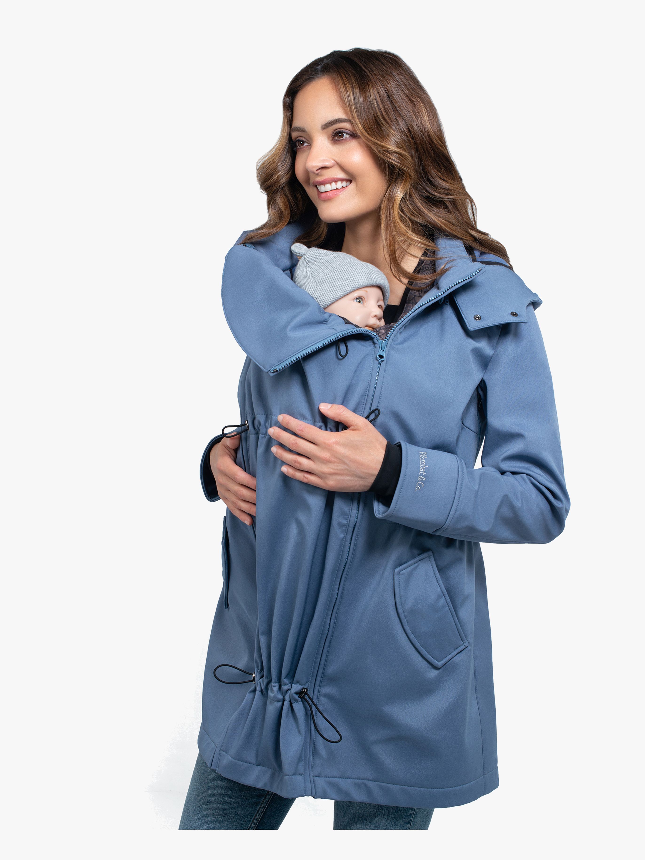 Wombat Softshell Bærejakke, Lyseblå, XL