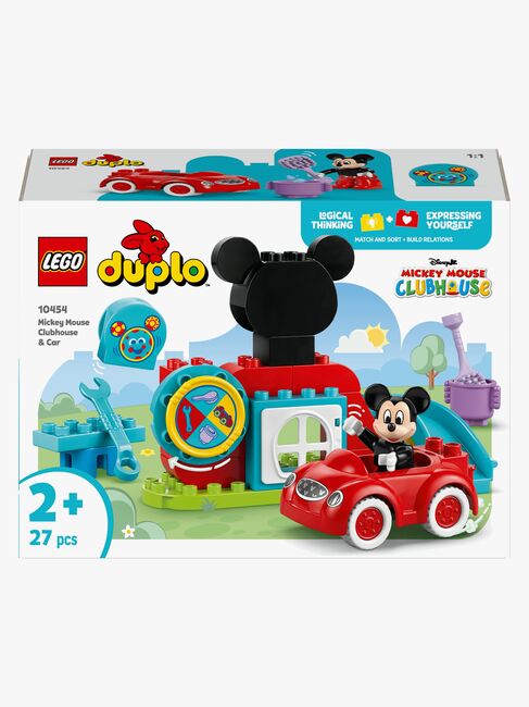 LEGO DUPLO Disney TM 10454 Mickeys klubhus og bil