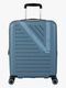 American Tourister Dynabelt Spinner Kuffert 36L, Rainstorm Blue