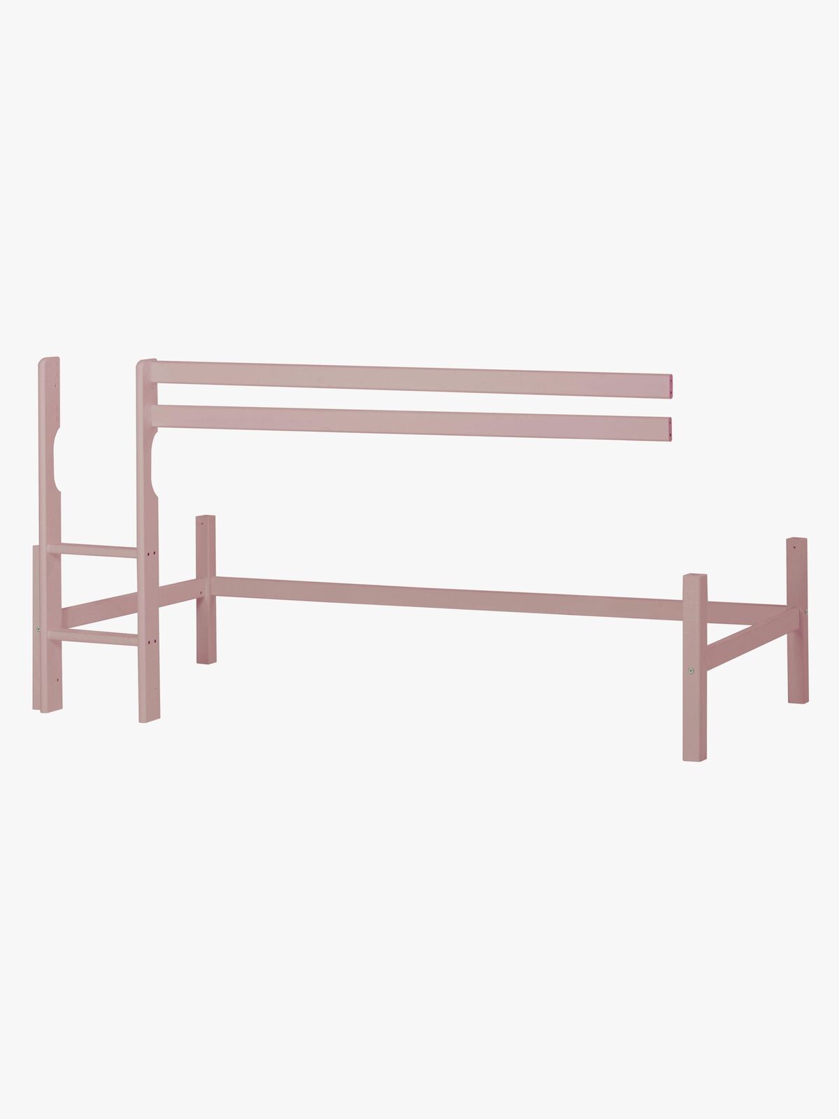 Hoppekids Halvhøj Modul ECO Dream 90x200, Pale Rose