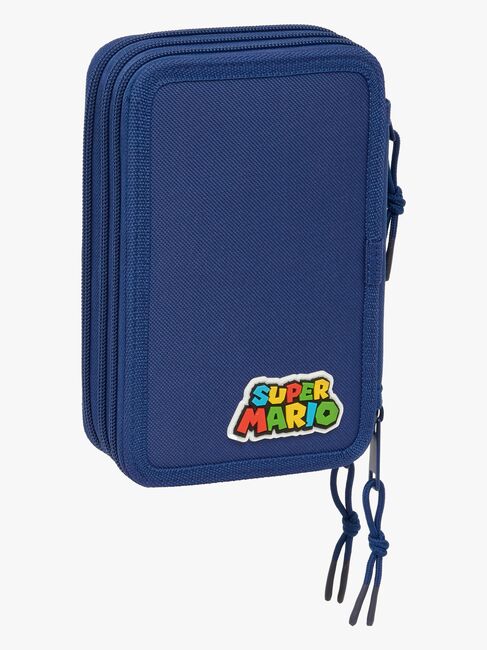 Super Mario  Fyldt Penalhus med 3 Rum 37 Dele, Mamma Mia