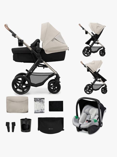 Kinderkraft MOOV 2 3-in-1 Kombivogn, Moonlight Grey
