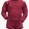 Devold DUO ACTIVE Skiundertrøje BABY, Beetroot