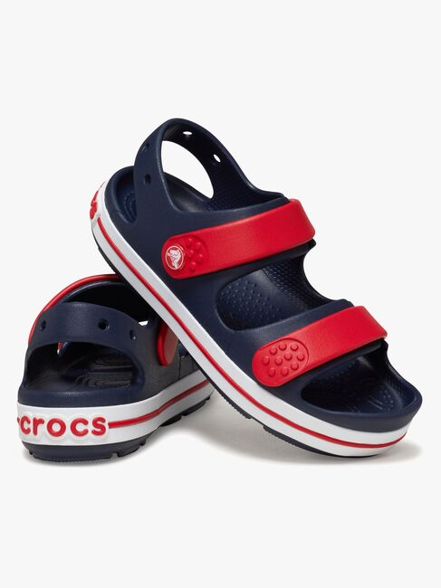 Crocs Crocband Cruiser Clogs, Navy/Varsity Red