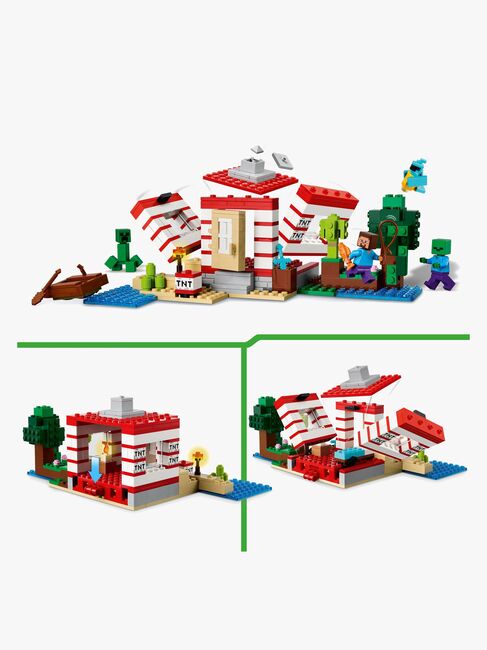 LEGO Minecraft 21275 TNT-junglehuset