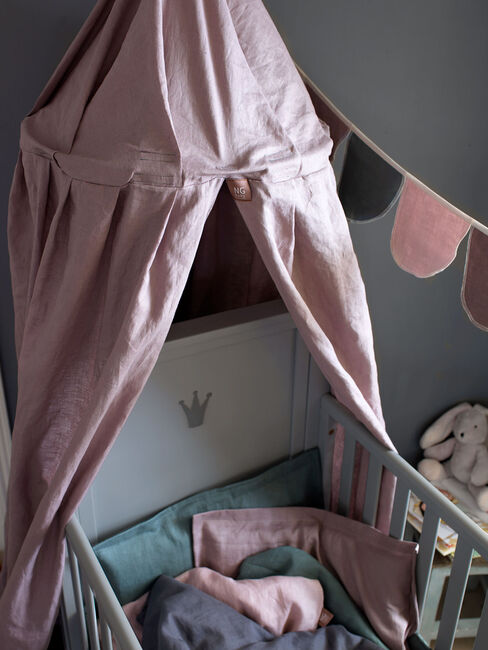 NG Baby Sengesæt 100x130 Tremmeseng, Sage Green