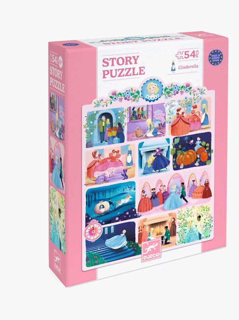 Djeco Puslespilssæt Askepot 54 Brikker