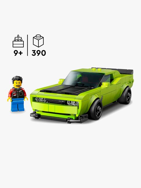 LEGO Speed Champions 77237 Dodge Challenger SRT Hellcat-sportsvogn