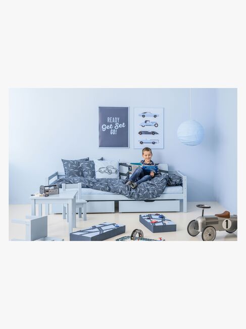 Hoppekids Juniorseng ECO Dream 90x200 cm, Blue