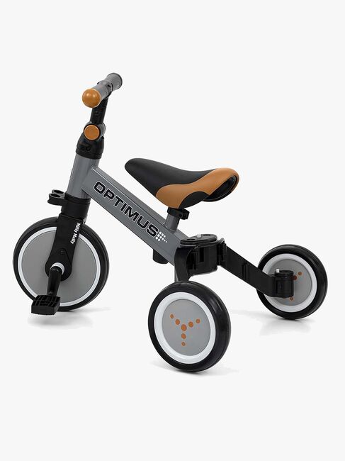 Milly Mally Optimus 3-i-1 Trehjulet Cykel, Grå