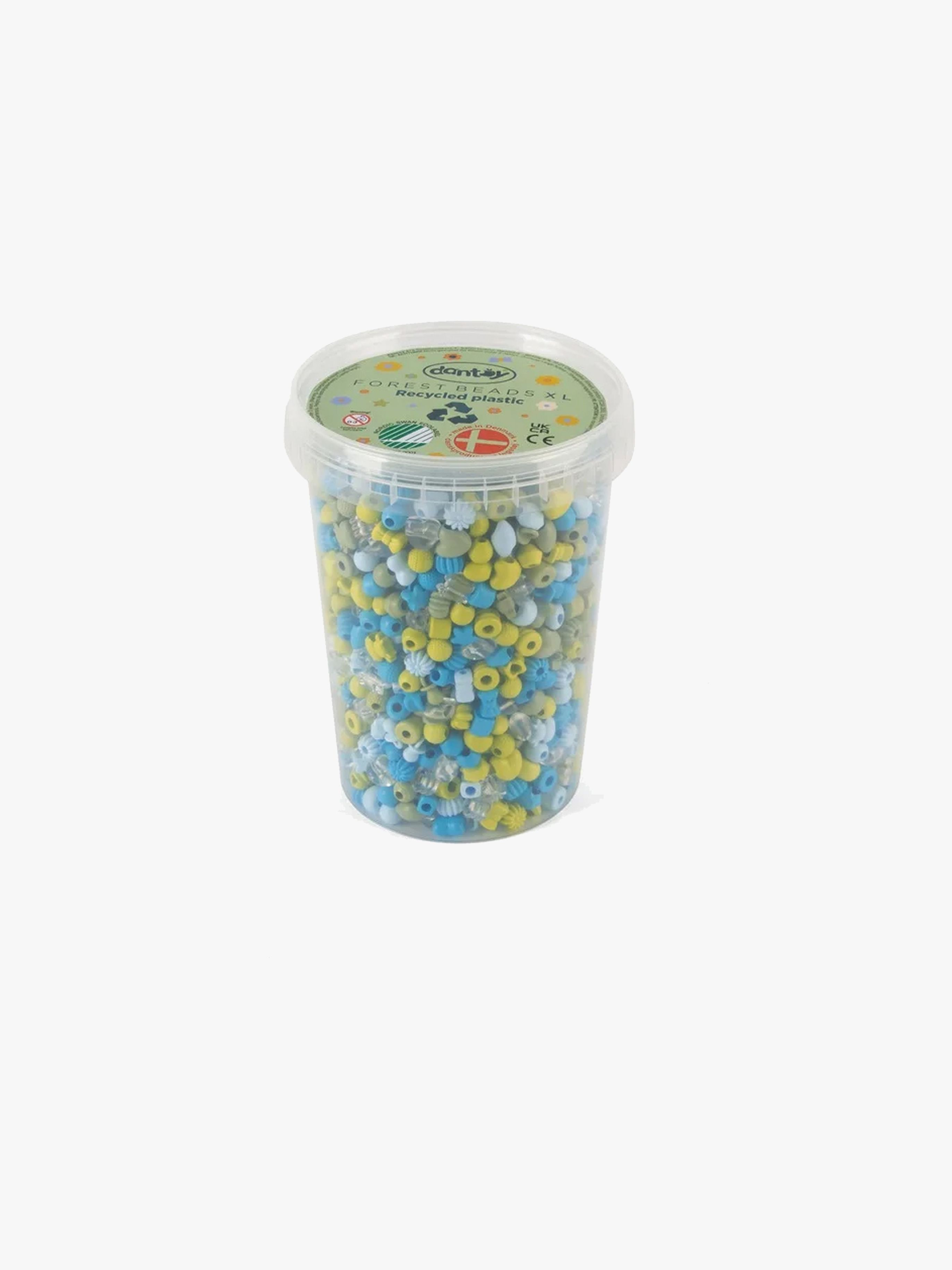 Dantoy Forest Pastel Perler XL 1580 Stk.