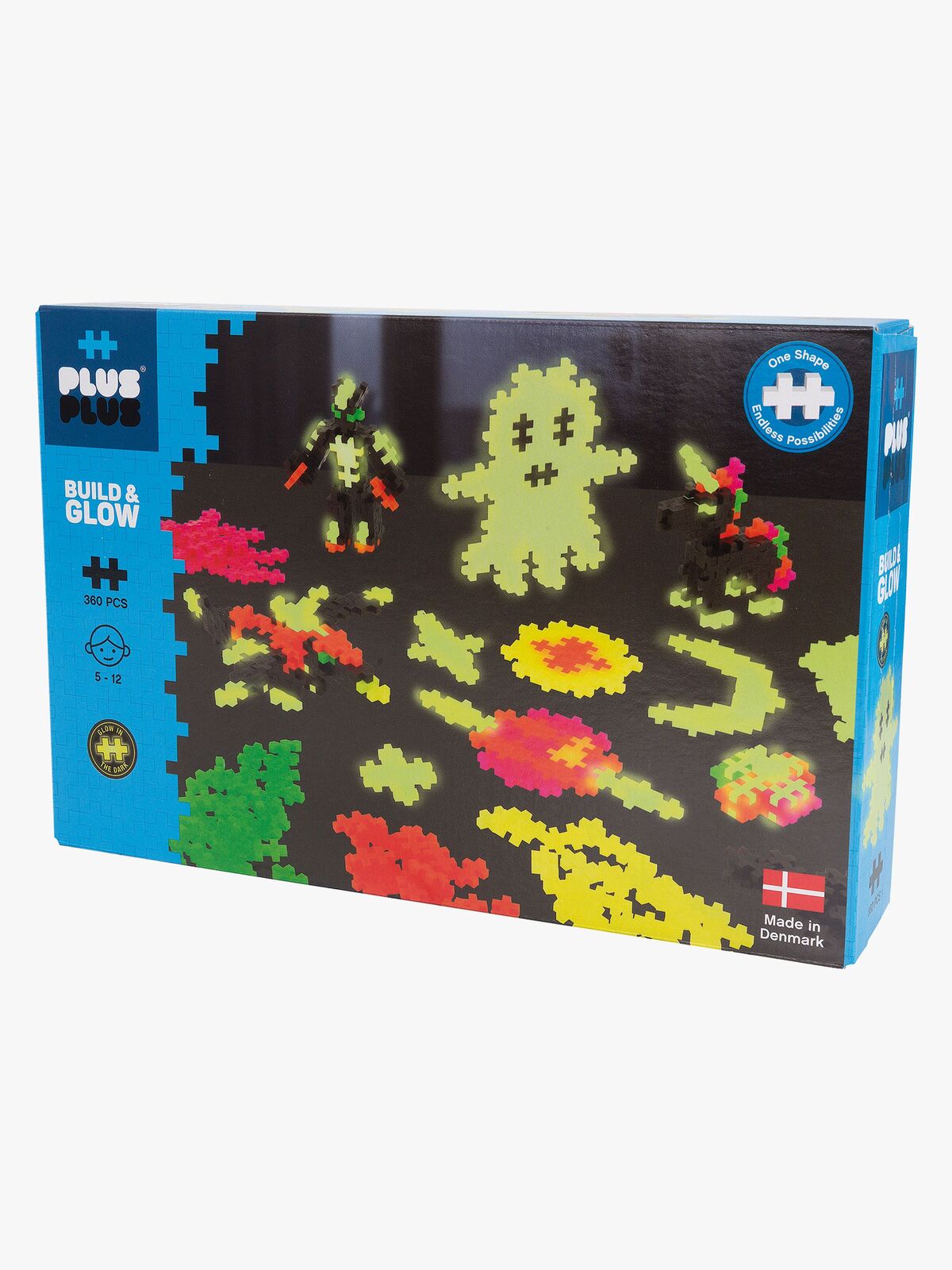 Plus-Plus Glow In The Dark 360 Dele