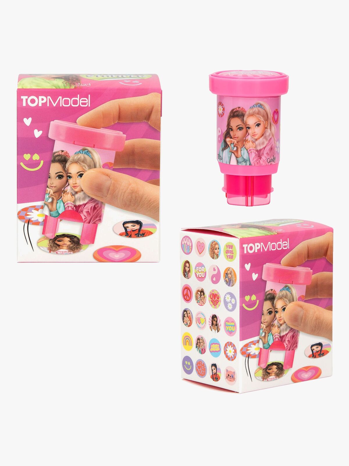 TOPmodel Klistermærkestempel