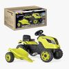 Smoby  Farmer Traktor XL + Trailer, Grøn