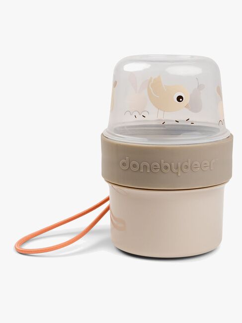 Done By Deer Birdee Snackbeholder & Flaske, Sand