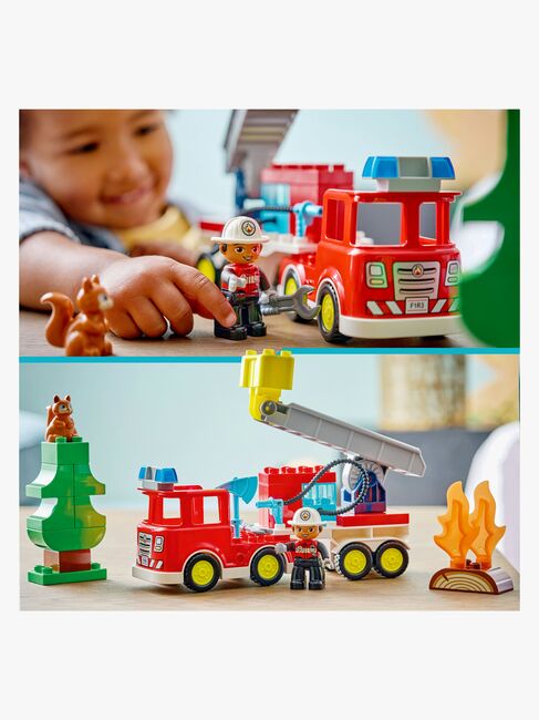 LEGO DUPLO Town 10473 Brandbil med slange og brandmand