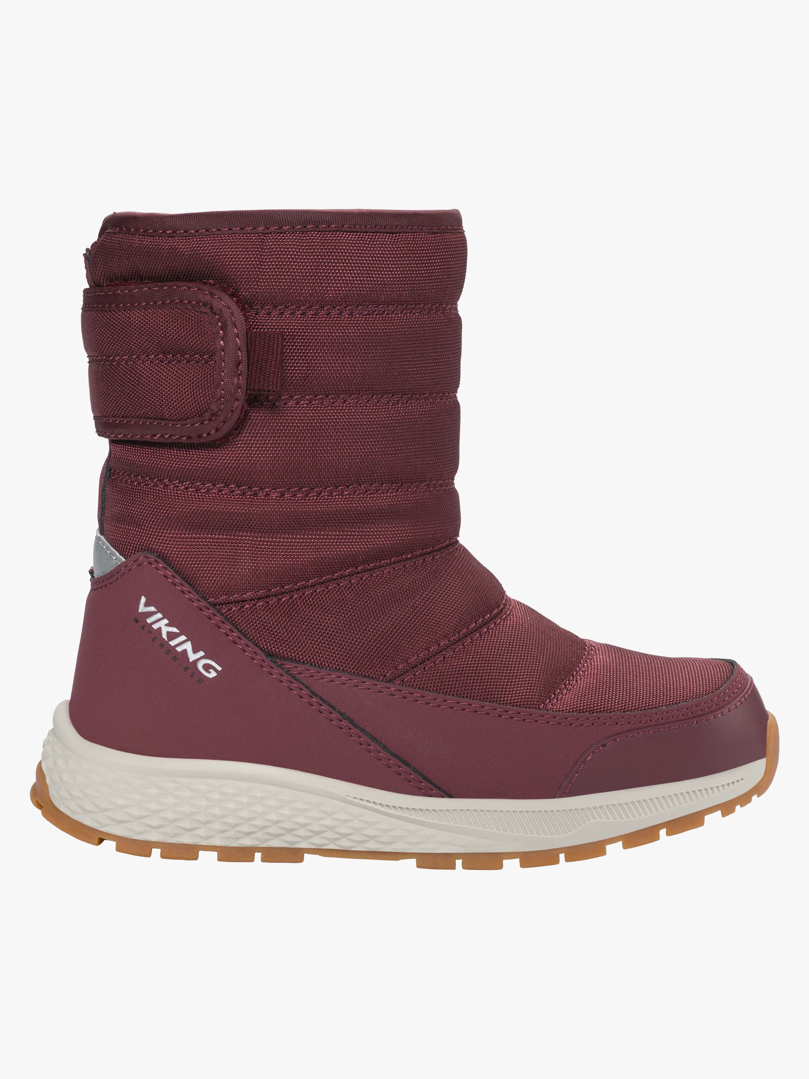 Viking X Kenza WP Pull-On Vinterstøvler, Wine, 24