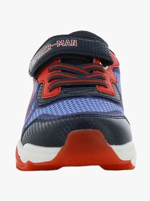 Marvel Spider-Man Blinkende Sneakers, Navy/Red