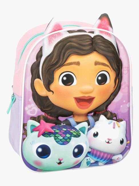 Gabby's Dollhouse Kids Rygsæk 3D Applications, Pink