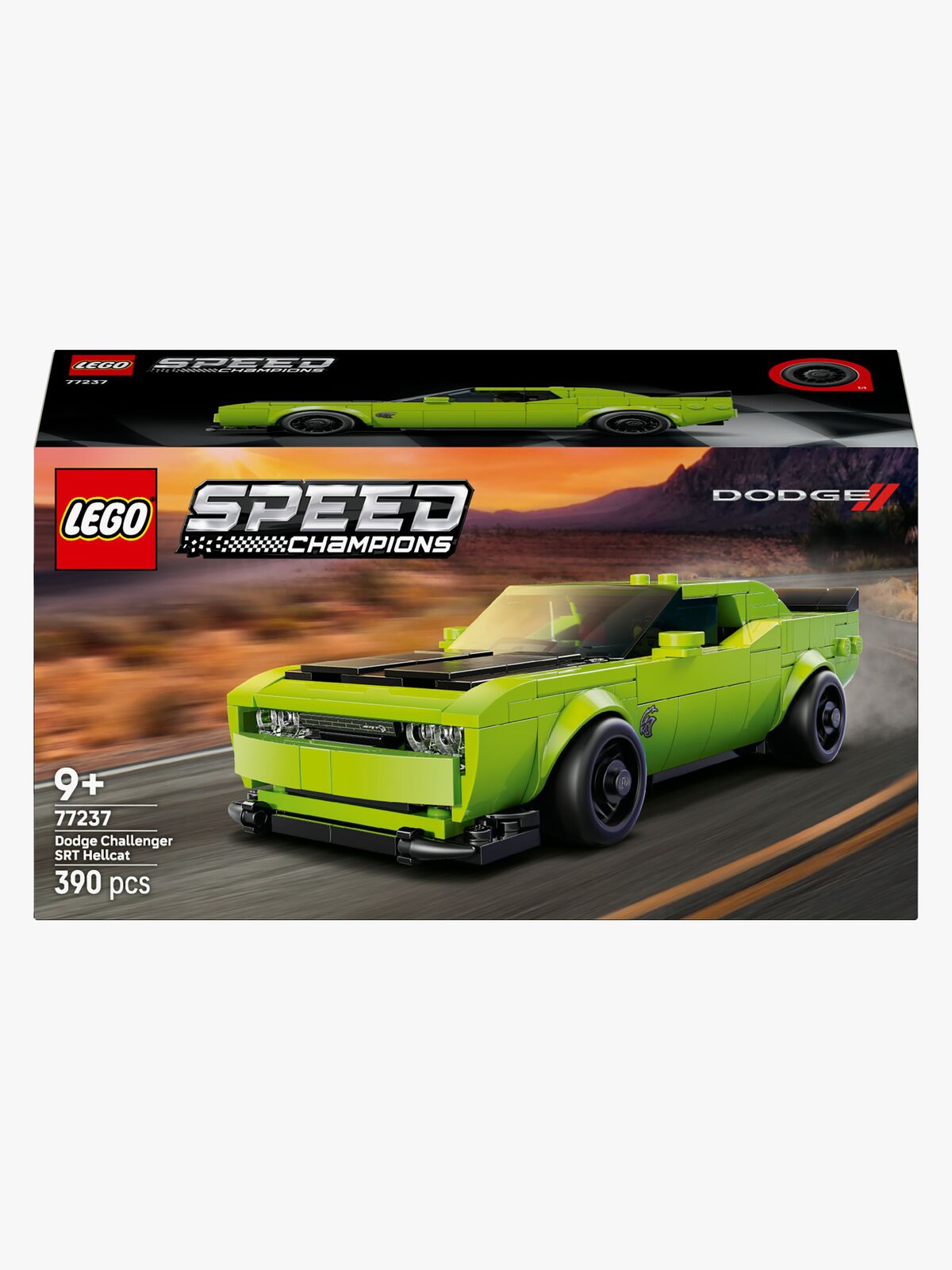 LEGO Speed Champions 77237 Dodge Challenger SRT Hellcat-sportsvogn