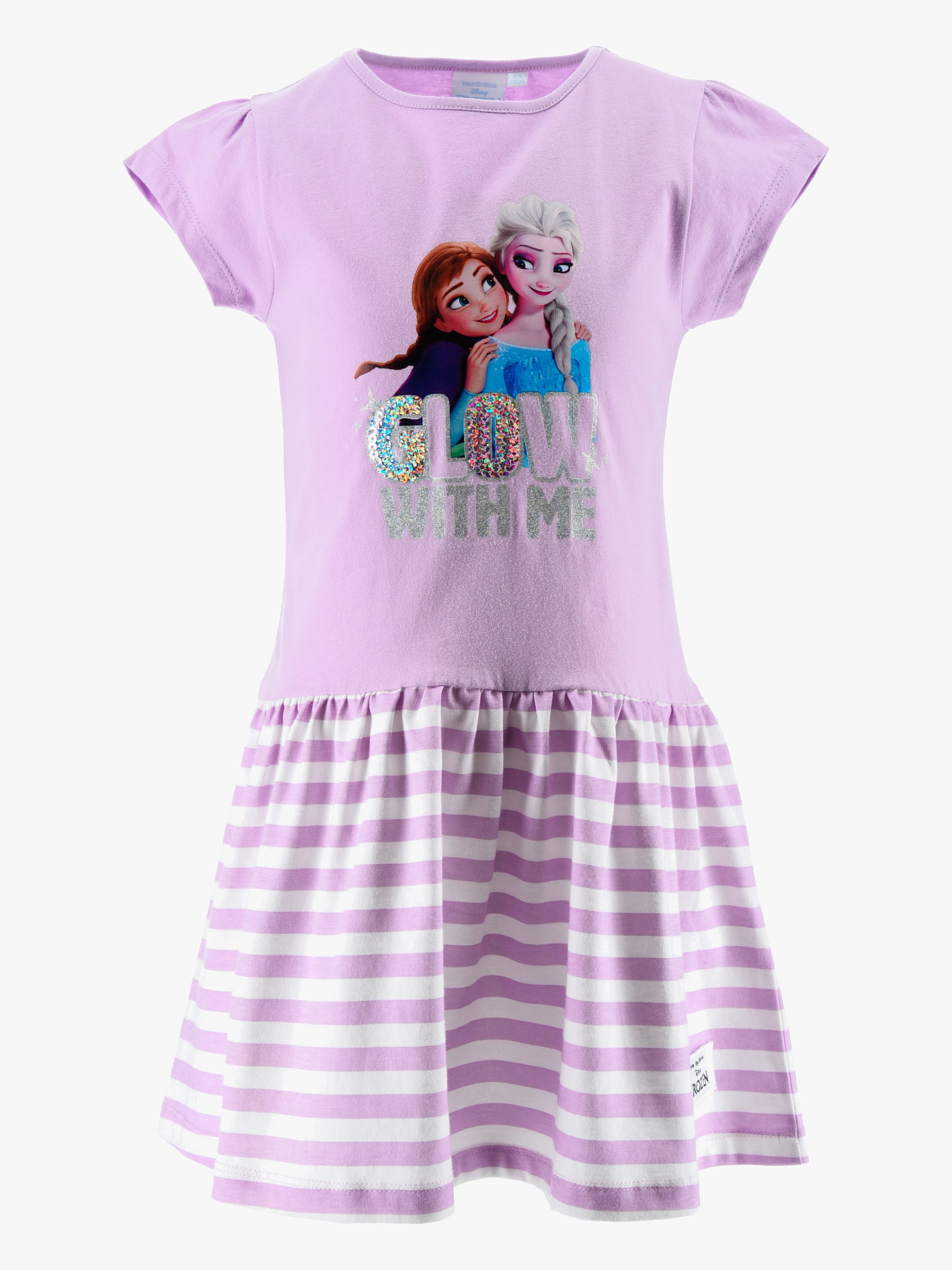 Disney Frozen Kjole, Lilla, 116-122