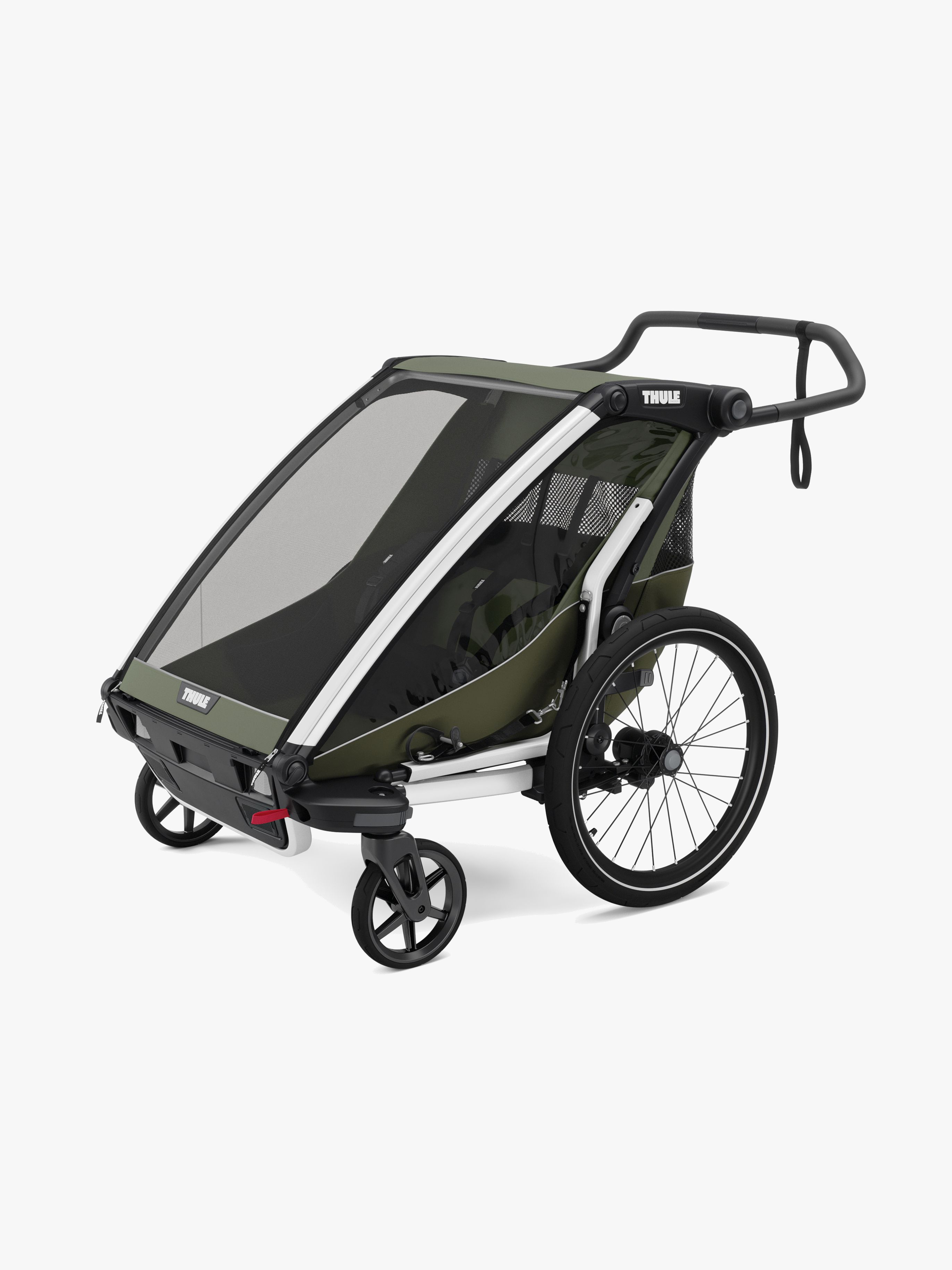 Thule Chariot Lite Double Cykelanhænger, Vintage Green
