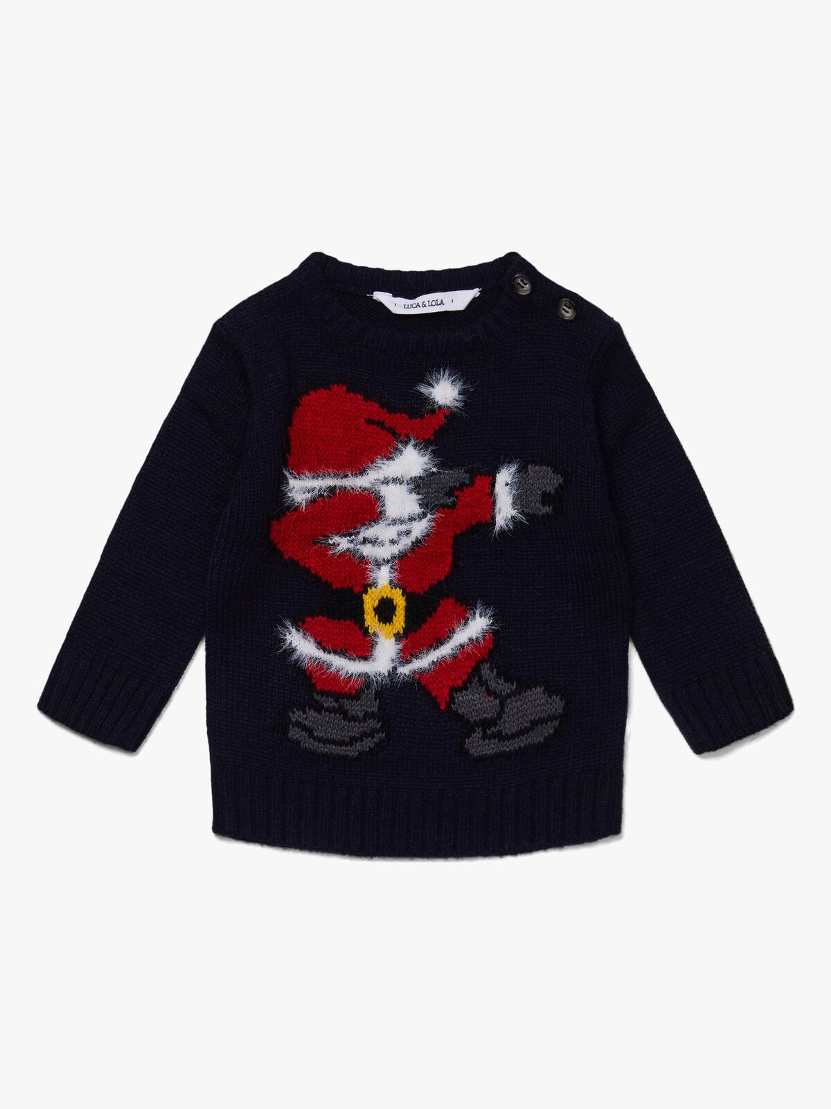 Luca & Lola Baby Trøje Santa Moves, Night Sky