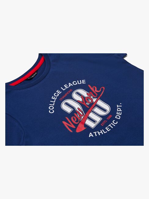 Luca & Lola Riccione T-Shirt 2-pak, Navy/Grey