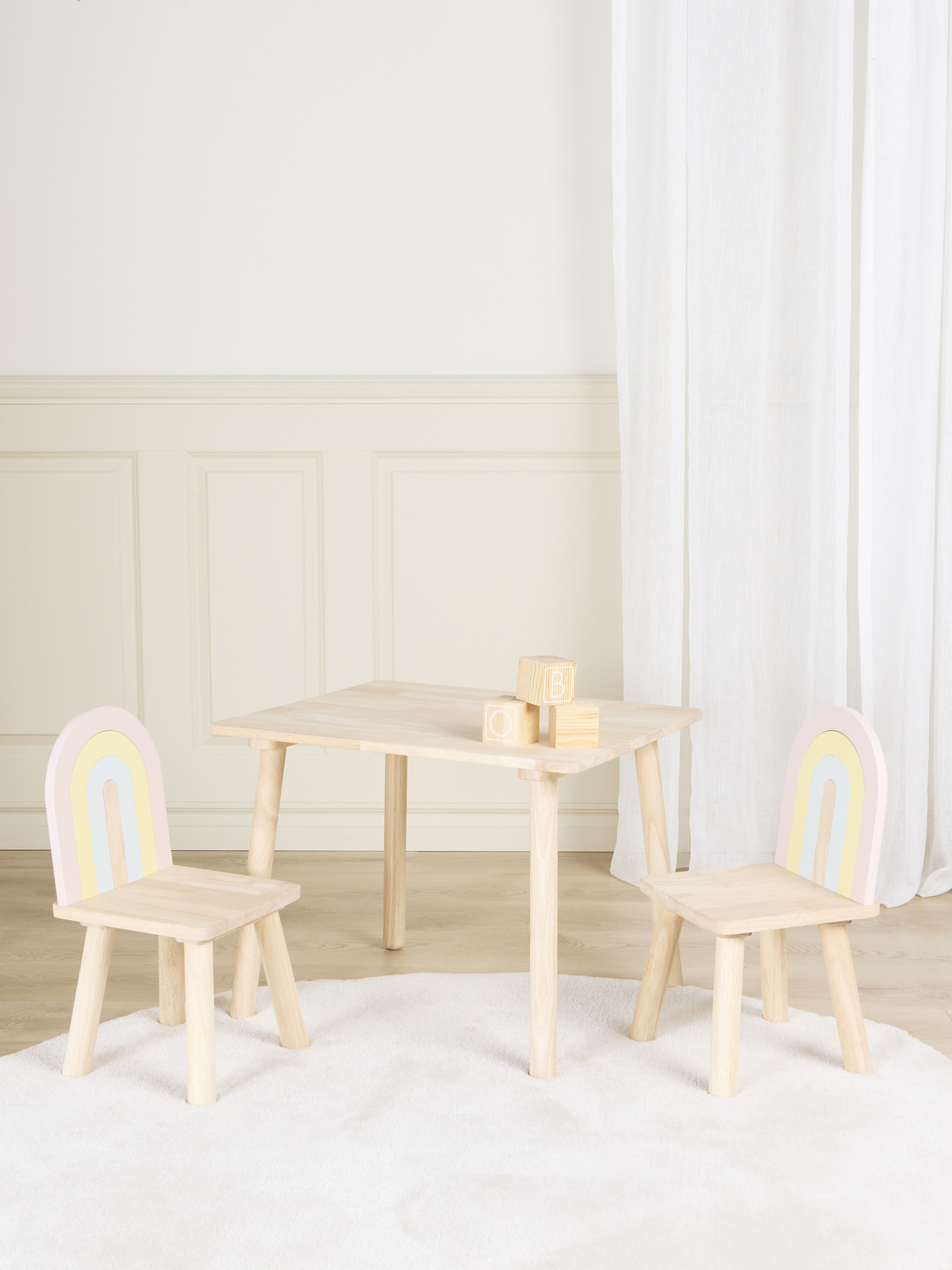 Alice & Fox ELLIE Bord & Stole, Natur