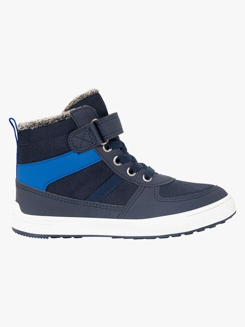 Viking Lucas Mid WP Warm Vinterstøvler, Navy/Blue
