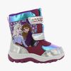 Disney Frozen Vinterstøvler, Silver/Dark Purple