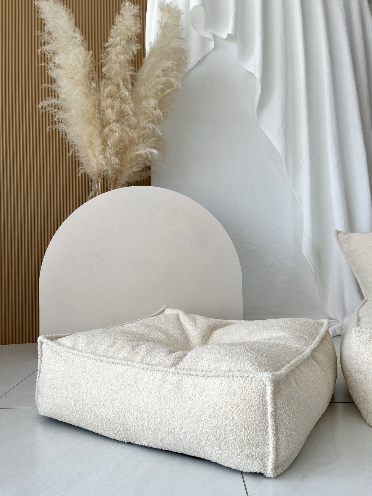 Alice & Fox MISTY Puf, Cremefarvet