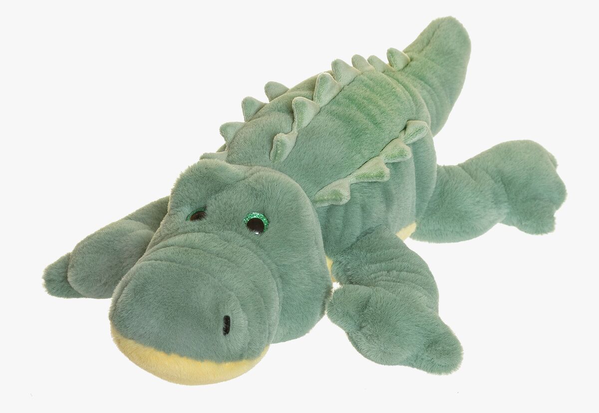 K b Teddykompaniet Krokodille 50 Cm Gr n