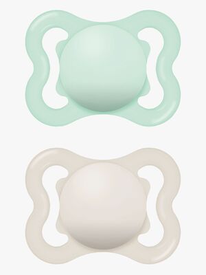 MAM Air Silikone Sutter 0-6m, Blå