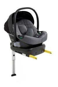 Beemoo Route i-Size Autostol Baby inkl. ISOFIX Base, Mineral Grey