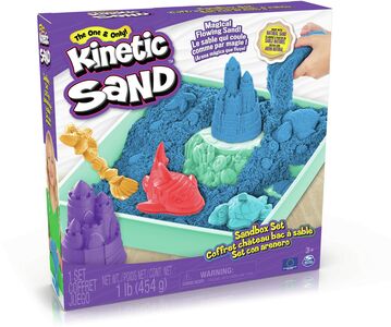 Kinetic Sand Legesæt Sandkasse Blå
