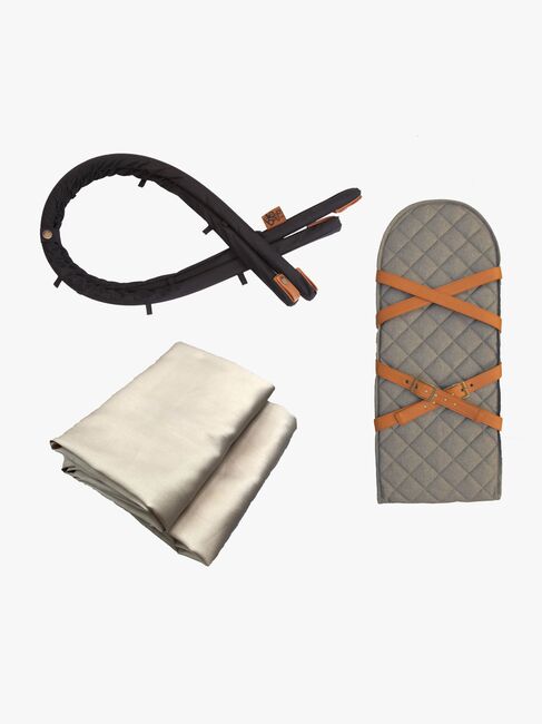 Sleepbag Tilbehørspakke, Grey Mélange/Brown