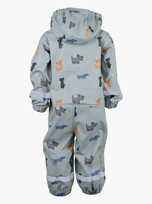 Lindberg Vattholma Regndragt, Grøn/Grå