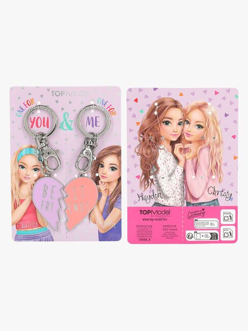 TOPModel Nøgleringe BFF 2-pak, Blandet