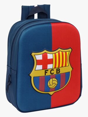 FC Barcelona 3D Mini Rygsæk 6L, Blå/Rød