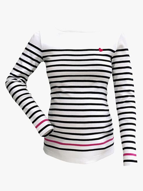 Cache Cœur BREST Graviditetstrøje Sailor, White/Marine