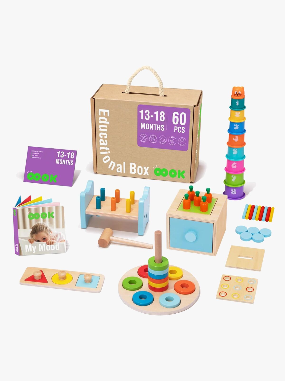 TookyToy Aktivitetskasse 13-18 Måneder