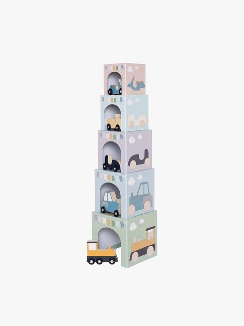 Jabadabado Stabelbare Klodser Køretøjer 1-5