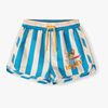 That's Mine Lai Badeshorts, Block Stripe Blue